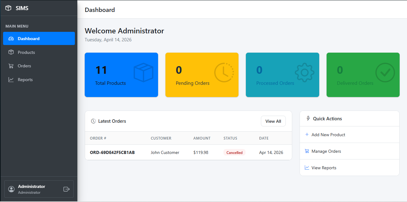 Supplier Information Management System